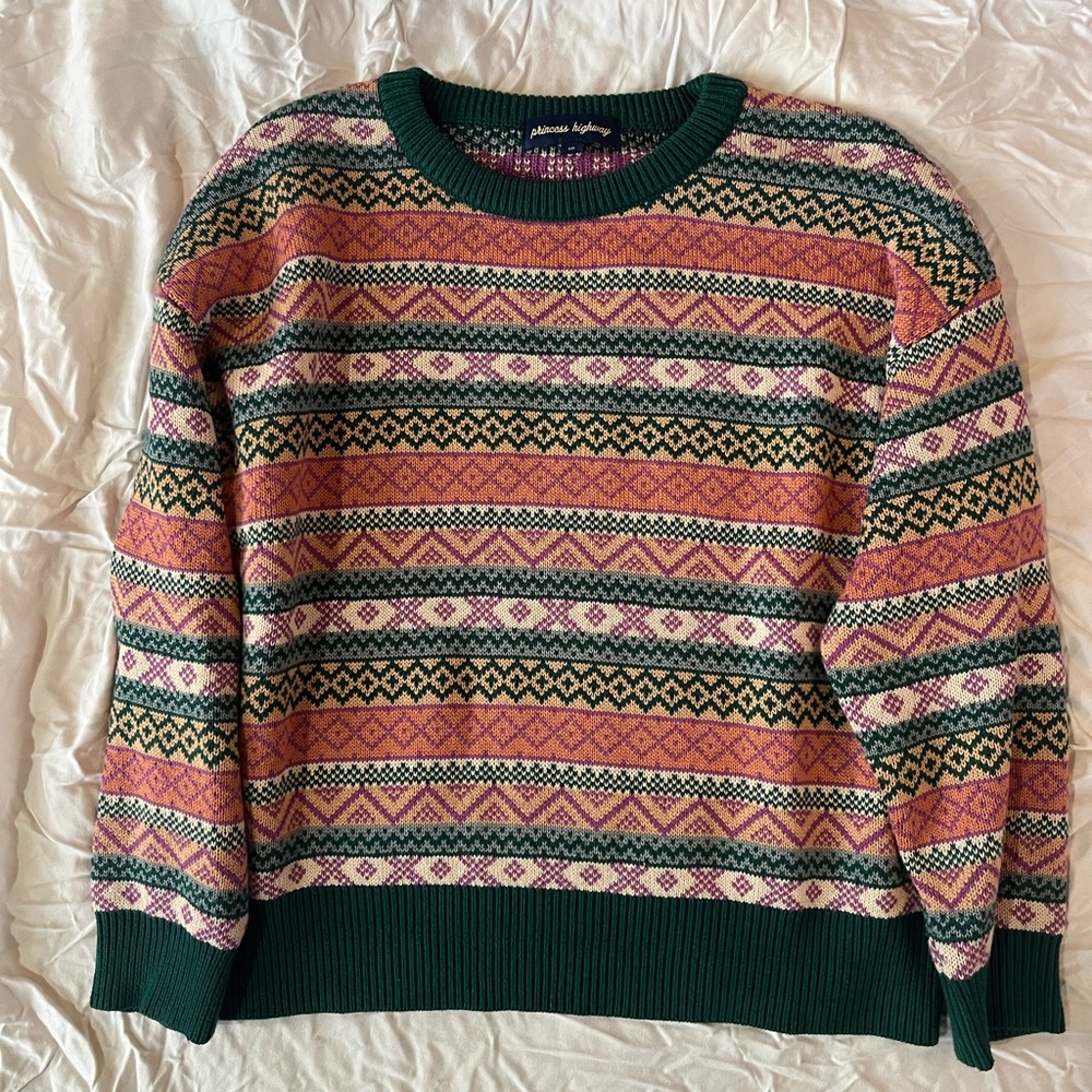Princess Highway Fair Isle Sweater AU 16